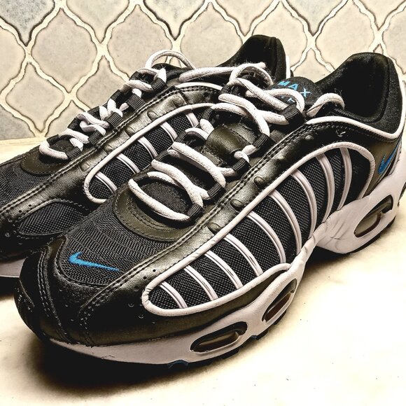 90s Throwback! Nike Air Max Tailwind 4 Black/Blue/Purple Women's Runner - Picture 1 of 4
